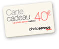 Carte Cadeau Photo Service