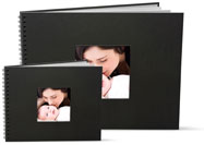 Livre classique couverture Cuir noir