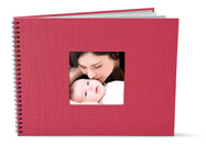 Livre classique couverture Rose gaufr&eacute;