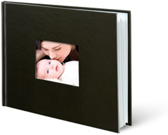Livre &eacute;l&eacute;gance couverture Cuir noir