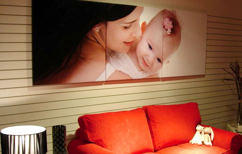 Photo sur toile tendue