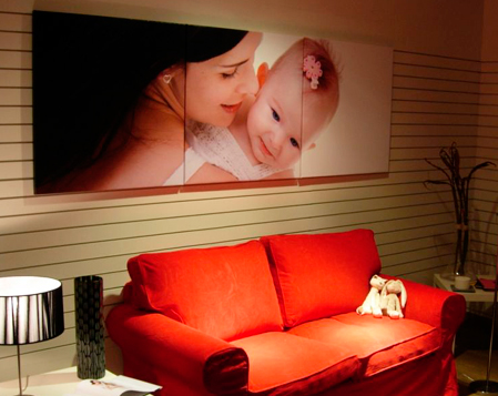 Photo sur toile tendue