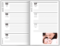 Les agendas au format pocket