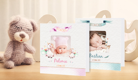 Faire Part De Naissance Bebe Original A Personnaliser Photoservice