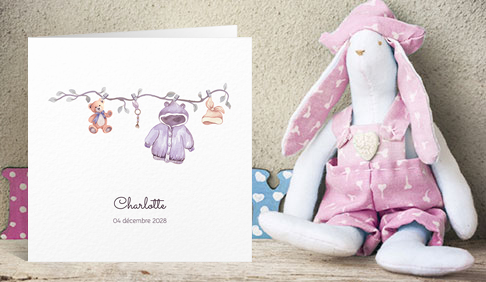 Les faire-part naissance