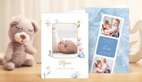 Les faire-part naissance