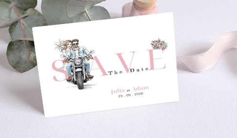 Save the date Mariage