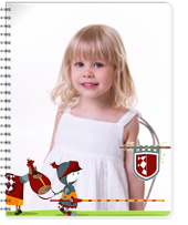 Cahier petit ou grand format Enfance