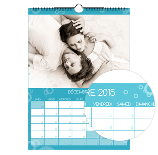 Calendrier A3 Premium « Aqua »