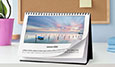 Calendrier de bureau Luxe paysage - 1