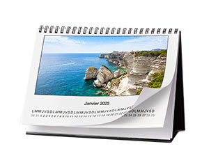 Calendrier de bureau Luxe paysage