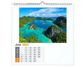 Grand Calendrier Carré
