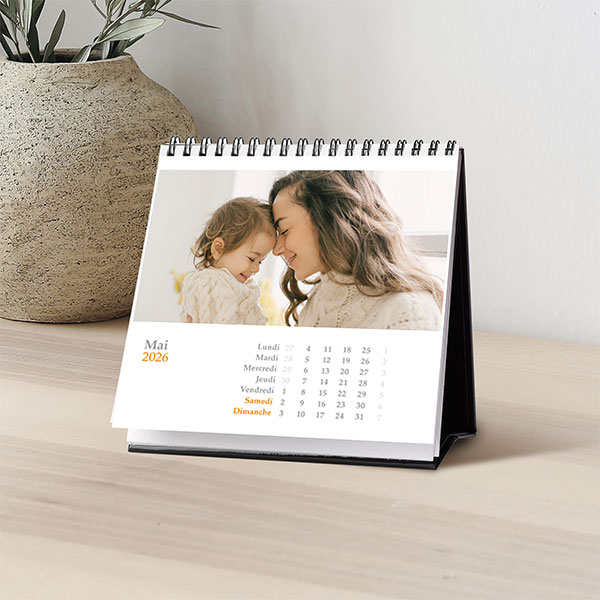 Calendrier de Bureau Luxe