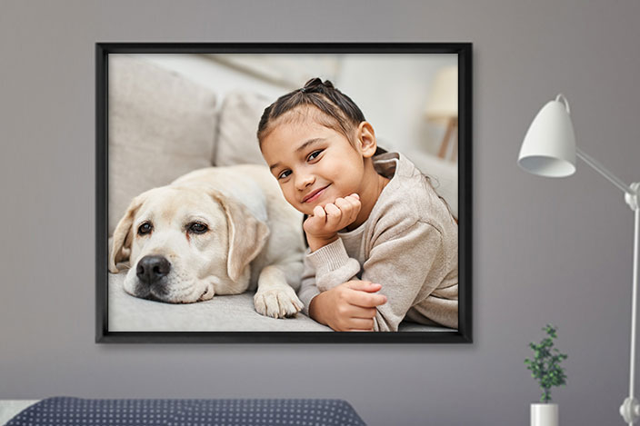 Tirage photo encadr&eacute;