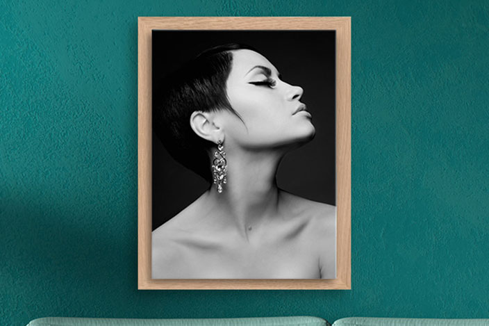 Photo sous Plexi H&eacute;ritage ch&ecirc;ne