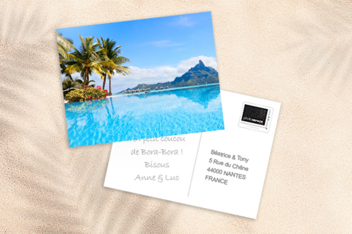 Carte Postale exp&eacute;di&eacute;e