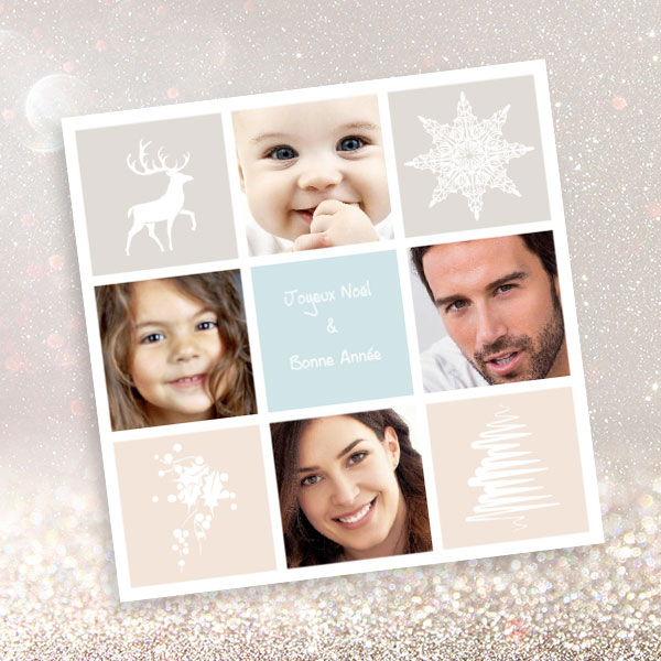 Cartes de voeux personnalis&eacute;es