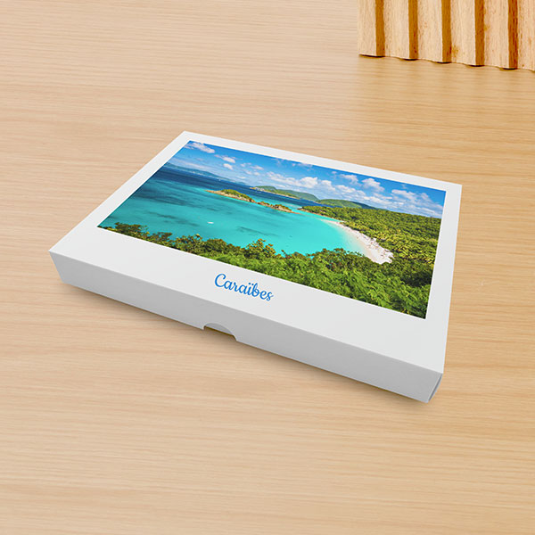 Cartoline avec bo&icirc;te personnalisable