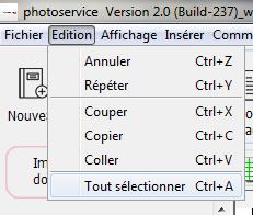 raccourcis