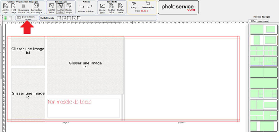 mise en page