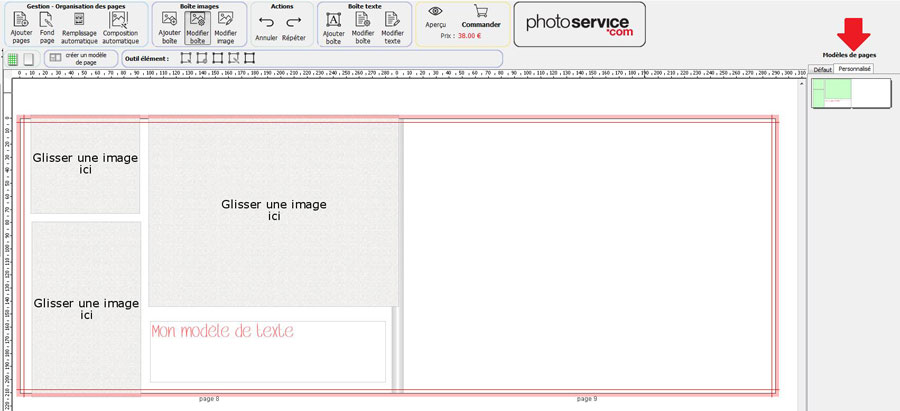 mise en page