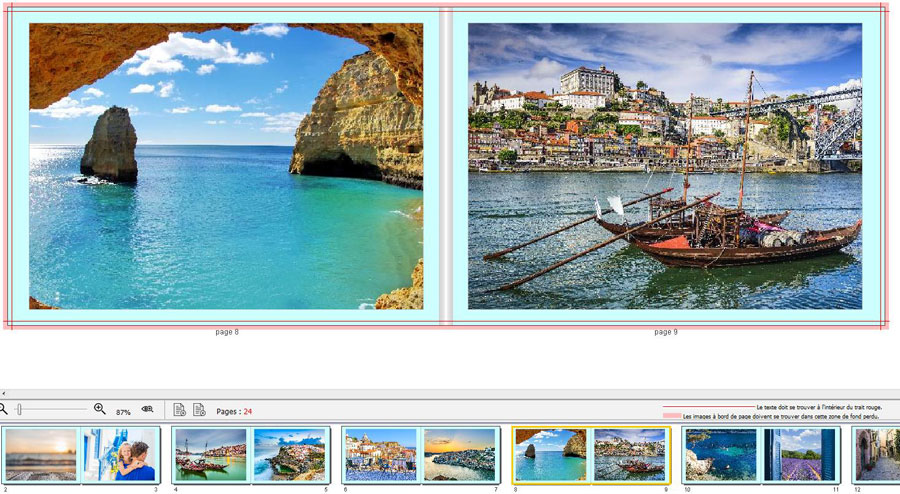 mise en page