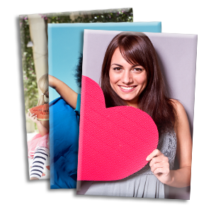 Magnet photo Cœur premium personnalisable