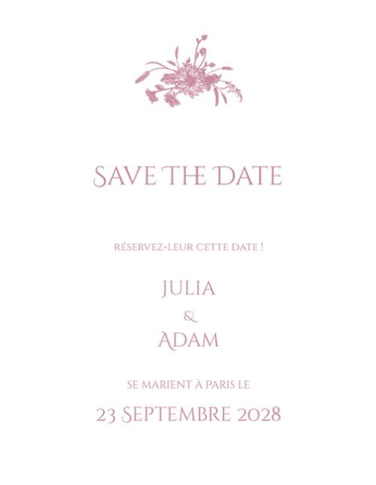 D&eacute;couvrir nos mod&egrave;les de faire-part