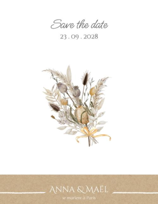 D&eacute;couvrir nos mod&egrave;les de faire-part