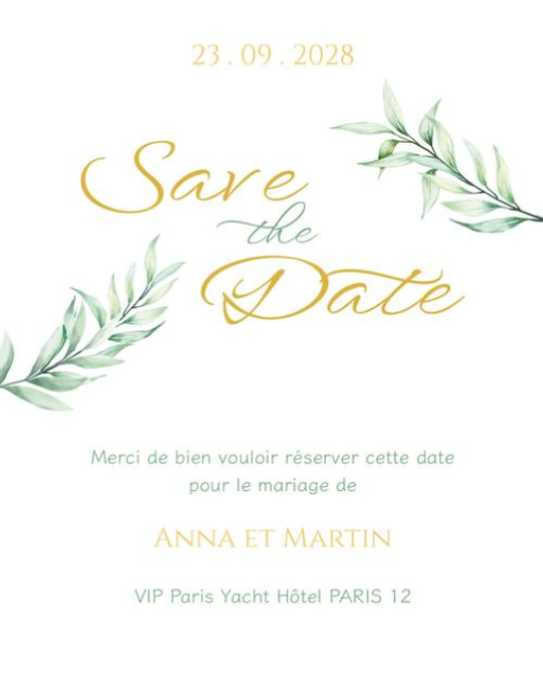 D&eacute;couvrir nos mod&egrave;les de faire-part