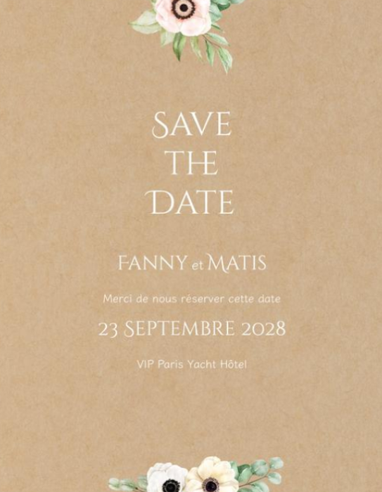 D&eacute;couvrir nos mod&egrave;les de faire-part