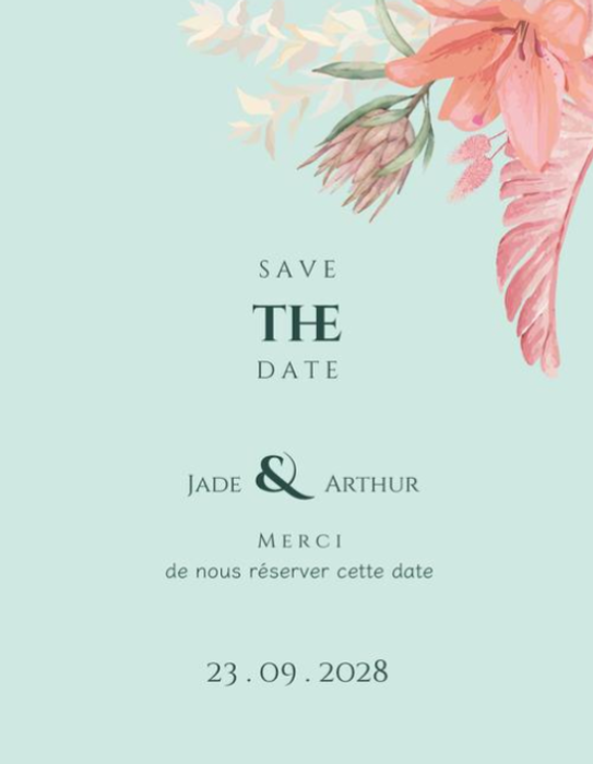 D&eacute;couvrir nos mod&egrave;les de faire-part