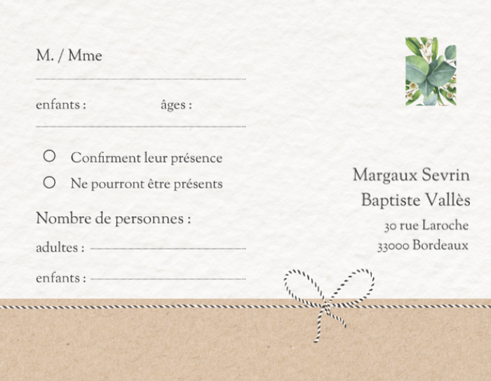 D&eacute;couvrir nos mod&egrave;les de faire-part