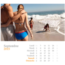 Calendrier de bureau modele 5 - int&eacute;rieur