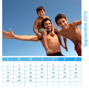 Calendrier de bureau modele 19 - int&eacute;rieur