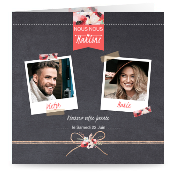 D&eacute;couvrir nos mod&egrave;les de faire-part